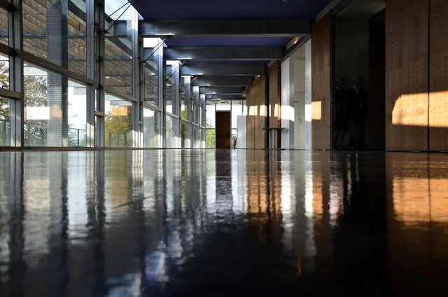 architecture, corridor, light, building, interior, empty, lobby, design, lobby, lobby, lobby, lobby, lobby. Quoted rent in commercial leasing: terms to review