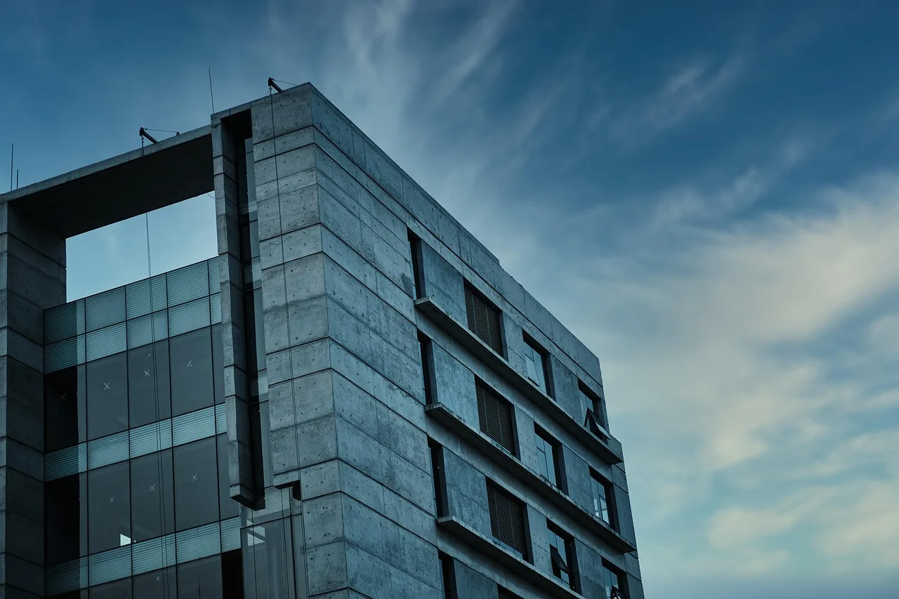 industrial building, dusk sky, city, urban, architecture, construction, structure, dusk, steel, office, glass building, commercial. Commercial property walk-through: what to inspect before you close