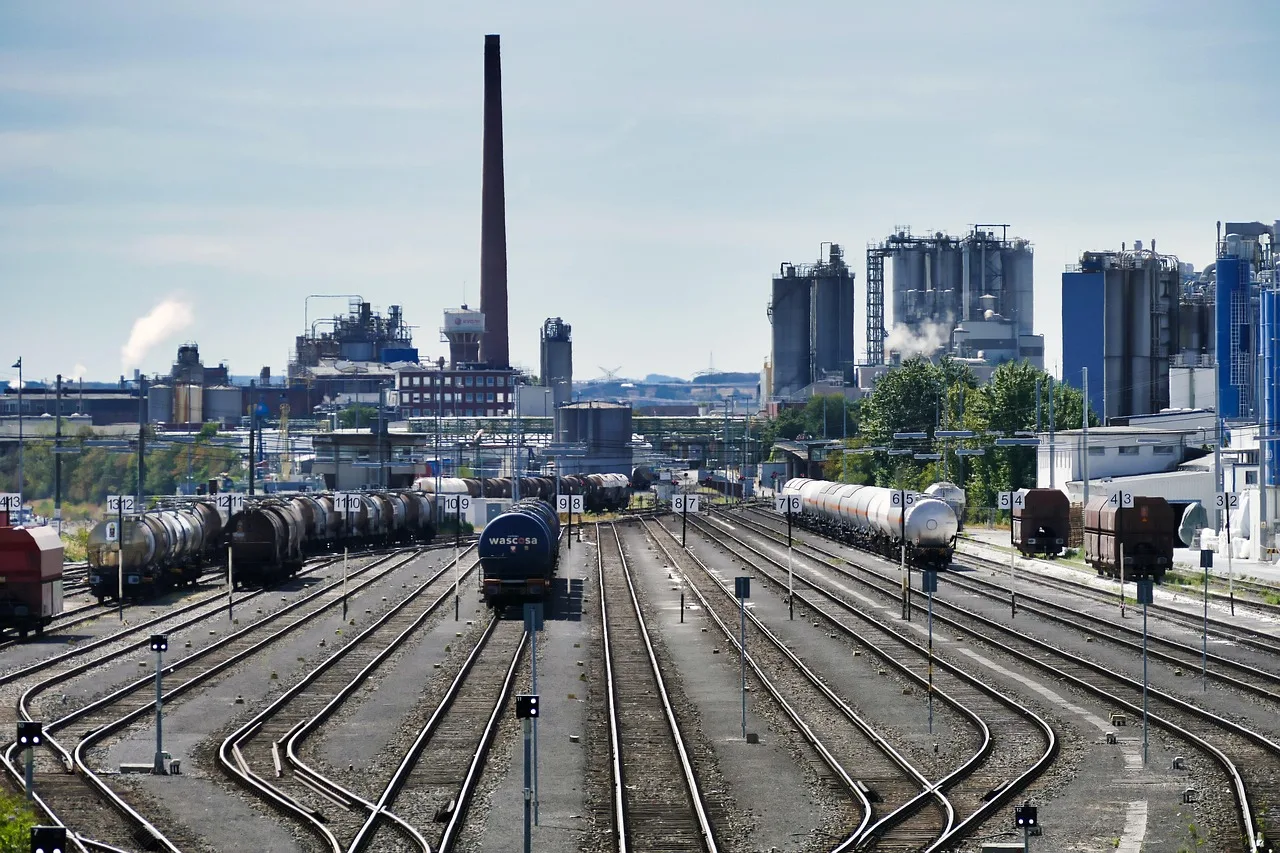 marshalling yard, tracks, rails, transport, train, railroad, railroad track, traffic, rail transport, freight depot, railroad tracks, rail, railway line, railway tracks, infrastructure, freight train, locomotive, freight transport, track, godorf, cologne, wesseling, industry, industrial plant, freight train, freight train, freight train, freight train, freight train. Freight corridor industrial leasing: access and lease fit