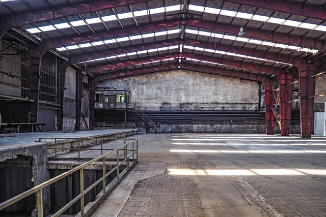 hall, factory building, industrial hall, old, building, abandoned. Working through the industrial space checklist in order
