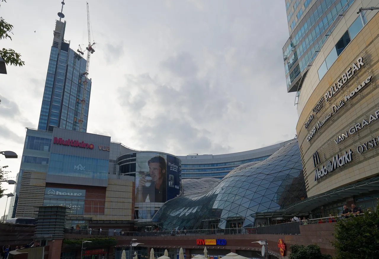 city, buildings, mall, architecture, modern, commercial, shopping mall, skyscraper, urban. The cost of retail space as a share of sales, once percentage rent is taken apart