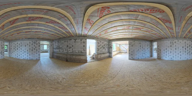 Panorama of a building site from the inside. EVs: 17, WB: 3300K. 6 lessons worth learning about tenant improvements comparison